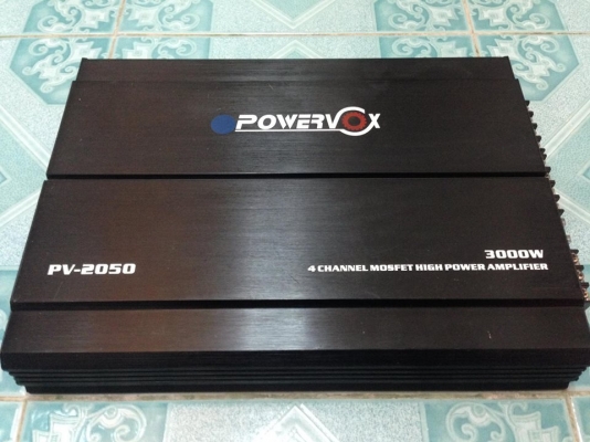 1..แอมป์4ch Powervox ขาย 950 บาท มือสองใช้งานปกติทุกชิ้น ของอยู่สระบุรี ค่าส่งเคอรี่ชิ้นละ 100 บาท สนใจ0892425454