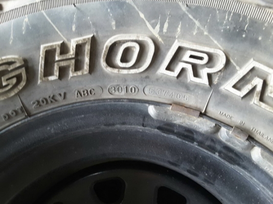 ล้อกะทะ Rock + Maxxis MT 35/12.5/15 สวยๆ 1ชุด