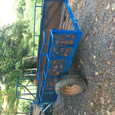 สาลี่พ่วงรถไถเดินตาม พร้อมใช้ สนใจ0848017186