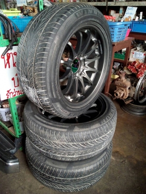 265/50R20  แม๊กพร้อมยาง มี 3 ล้อ tel.081-427-3941