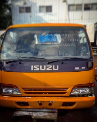 ด่เคเอซออโต้พาร์ท หัวเก๋งเซียงกงรถบรรทุกอีซูซุ การ์ตูนเอนพีอาหัวกว้าง มือสองเก่าเเท้นำเข้าจากญี่ปุ่น isuz npr wide