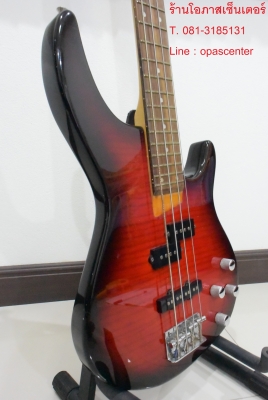 เบสไฟฟ้า 4 สาย ยี่ห้อ Adonis สีแดงเบิร์ส รุ่น 320 ทรง Ibanez มือสอง สภาพดี เบสไฟฟ้า 4 สาย ยี่ห้อ Adonis สีแดงเบิร์ส รุ่น 320 ทรง Ibanez มือสอง สภาพดี