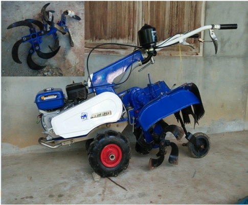 ขายรถพรวนดิน ยกร่อง-สาดดิน Satoh TM30 (มือสองญี่ปุ่น)