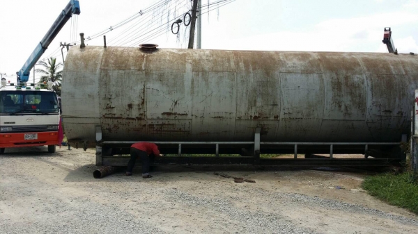 ถังน้ำมัน 70,000 ลิตร ซื้อไป ใช้คุ้มแน่นอนครับ เหล็กหนา 7 มิล ส-าพสวยกิ้ง สเปกดีที่สุดแล้วครับ