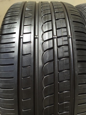 ขายยาง PIRELLI P-ZERO ROSSO 275-40-19 ปี16 ดอกสวยจัด ไม่มีปะ ไม่มีตำหนิ คู่ละ 6,500 บาท
