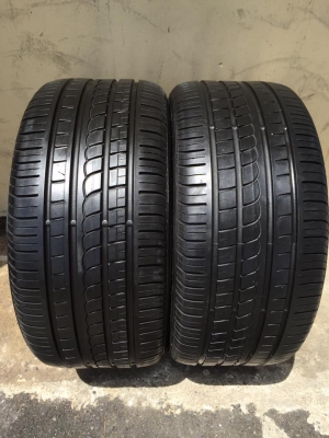 ขายยาง PIRELLI P-ZERO ROSSO 275-40-19 ปี16 ดอกสวยจัด ไม่มีปะ ไม่มีตำหนิ คู่ละ 6,500 บาท