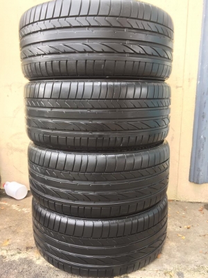 ขายยาง BRIDGESTONE POTENZA RE050A 245-40-18 ปี14 ดอกหนาจัด ไม่มีตำหนิ ไม่มีปะ ชุดละ 8,500 บาท