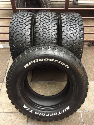 ยาง All BF Goodrich 265 65 17 ปลายปี13 ดอกเต็ม ติดหนวดทุกเส้น ราคาไม่แพง