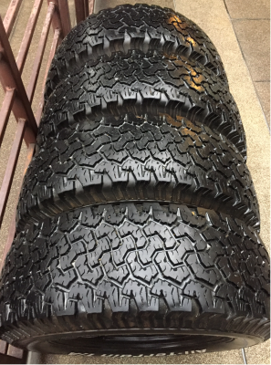 ยาง All BF Goodrich 265 70 16 ปลายปี12 ดอกเต็ม พร้อมใช้งาน ราคาไม่แพง