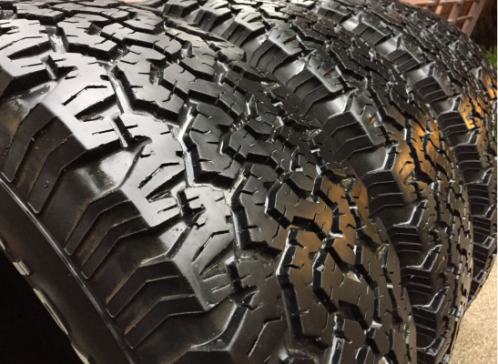 ยาง All BF Goodrich 265 70 16 ปลายปี12 ดอกเต็ม พร้อมใช้งาน ราคาไม่แพง