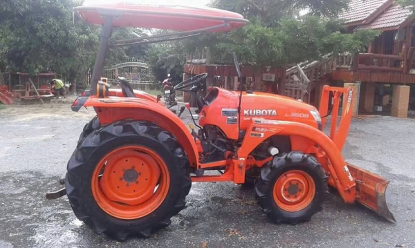 คูโบต้าL3608พร้อมใบมีดผานและโรตารีเล่มทะเบียนพร้อมกันเลยคับ