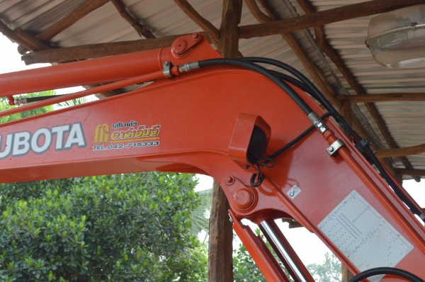 ขายดาวน์หรือตัดสดรถแบคโฮ kobota kx161-3 โทร.081-266-9321