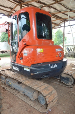 ขายดาวน์หรือตัดสดรถแบคโฮ kobota kx161-3 โทร.081-266-9321