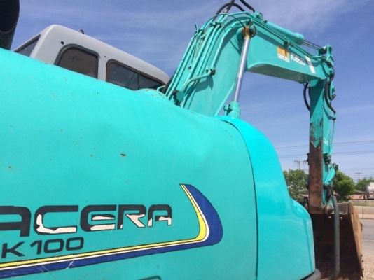 ขายรถแบคโฮ KOBELCO SK100 MARK 5 SUPER รถนอกนำเข้าจากญี่ปุ่น สภาพสวยพร้อมใช้งาน มีVDOการทำงานครับ