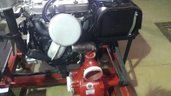 เครื่องสูบนํ้าขนาดใหญ่เครื่องยนต์อีซูสุ 2200