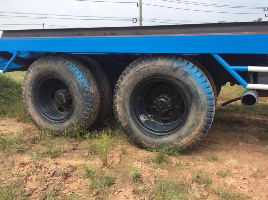 ขายเทรลเลอร์ HINO FM18    2 เพลา เหล็กเฮ็ชบีมเจาะร้อย หางใหม่ ขึ้น 200 ได้