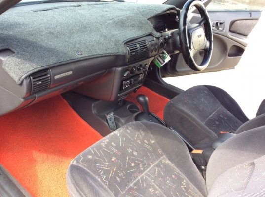 ขายรถ ไคสเลอร์ นีออน ตัวท็อป ปี98 เครื่อง 2.0 ออโต้ แก๊สLPGหัวฉีดถังโดนัท ใช้2ระบบ ไฟฟ้าทั้งคัน airbag/abs ภายในสวยสะอาดมาก แอร์หนาววิทยุCDใหม่ ตัวถังเดิมๆไม่มีชนสียังเงาสดมีริ้วรอย แม็ก15"ยางดีดอกเต็ม รถขับดีมากใช้งานได้เลยครับ