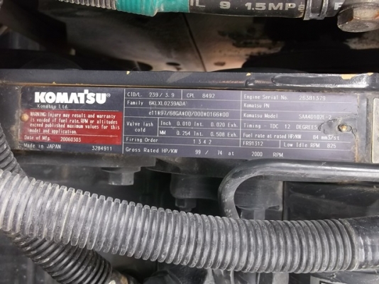 Komatsu WA100-5 สต็อกรถตัก นำเข้าจากญี่ปุ่น โทร. 080-6565422 (หนิง)