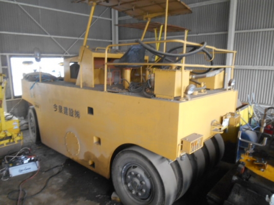 SAKAI: TS7409 รถบด9ล้อ นำเข้าจากญี่ปุ่นถึงไทยปลายเดือนตุลามคมนี้ครับ