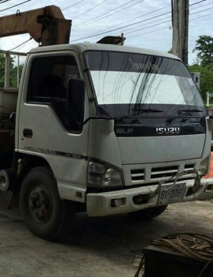 หกล้อ อีซูชุ NQR175ยูโร2ปี52ดั้มสามมิต5คิว ติดเครน 3ตัน 3ปอก 2ชัก กะบะดั้มยาว3.80ม สภาพดีเดิมๆสวยพร้อมใช้ ทะเบียนพร้อมโอน