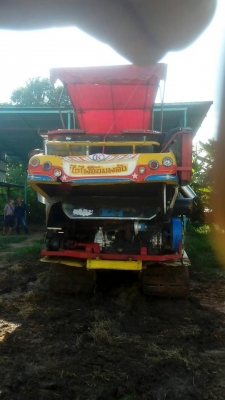 ขายรถเกี่ยวข้าว ปี53เกษตพัฒนา ช้างไวไฟจอมพลัง เครื่อง6D17เทอร์โบว์ ช่วงล่าง10เพลาใหญ่ เช็คระบบพร้อมลงงาน