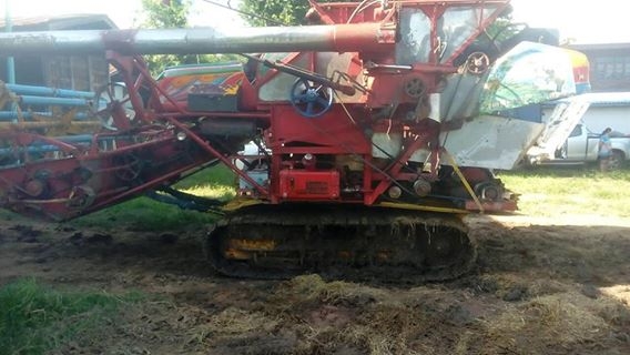 ขายรถเกี่ยวข้าว ปี53เกษตพัฒนา ช้างไวไฟจอมพลัง เครื่อง6D17เทอร์โบว์ ช่วงล่าง10เพลาใหญ่ เช็คระบบพร้อมลงงาน