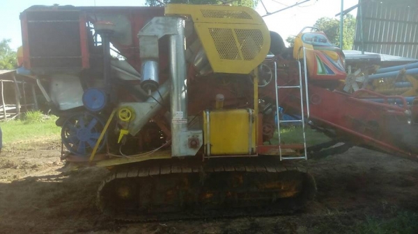 ขายรถเกี่ยวข้าว ปี53เกษตพัฒนา ช้างไวไฟจอมพลัง เครื่อง6D17เทอร์โบว์ ช่วงล่าง10เพลาใหญ่ เช็คระบบพร้อมลงงาน