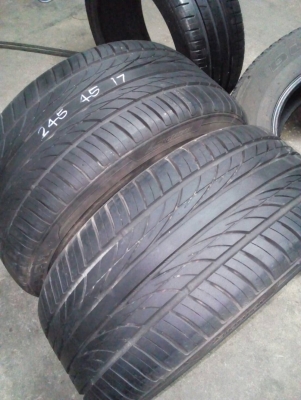 245/45R17  MARSHEL  ปี14 มี 2 เส้น.  tel.081-427-3941