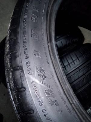 215/45R17  DUNLOP SP SPORT LM-703  ชุด 4 เส้น.  tel.081-427-3941