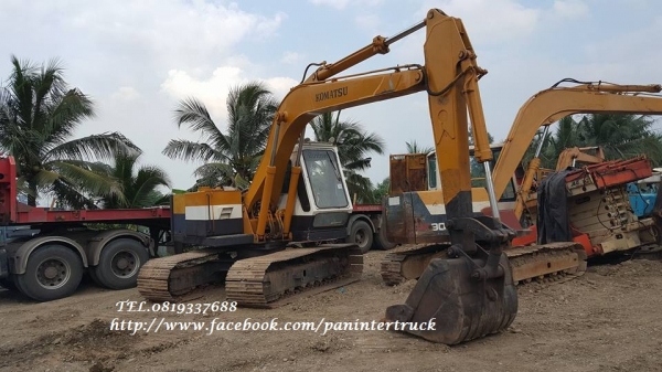 ขายถูกด่วนๆรถขุดKOMATSU PC120-1 แทรคเหล็ก(70cm.) /มีเก๋ง /มีคอมแอร์/สภาพสวย สินค้าเก่าบริษัท/ราคาเพียง 395,000 บาท สนใจติดต่อ 081-88-33-166