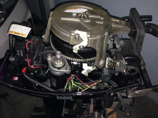 Tohatsu 18 hp หางสั้นสตาทไฟฟ้า อุปกรณ์ครบ Tohatsu 18 hp หางสั้นสตาทไฟฟ้า อุปกรณ์ครบ