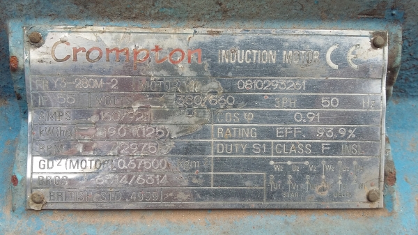 ขายมอเตอร์125แรง