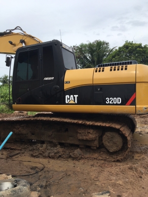 ขายCAT320D กะบอกดำ เอกสารทะเบียน