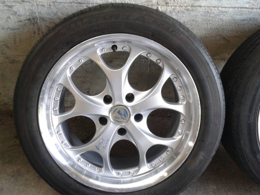 ขอบ17นิ้ว5รู114 พร้อมยาง ชุดนี้ ราคา 7200 บาท