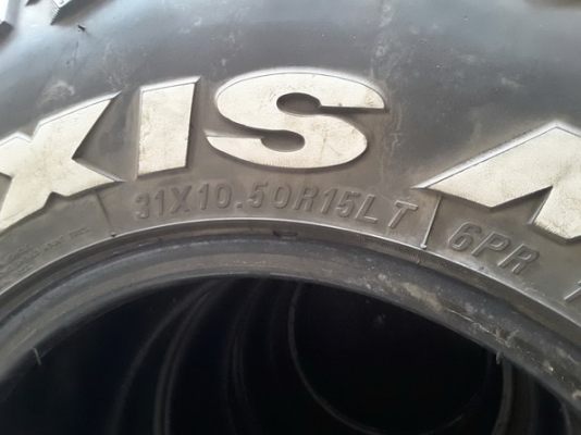 Maxxis MT 764 ขนาด 31/10.5/15 ปี13 สวยๆ 1ชุด