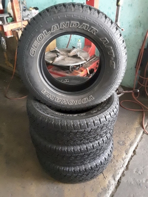 Yokohama AT 235/70/16 ปี12 สภาพดี 1ชุด