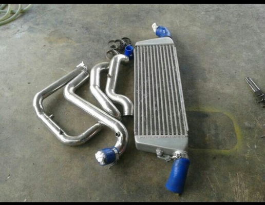 ชุดอินเตอร์วีโก้ทั้งชุด. พร้อมท่อเลส. ท่อยาง. เข็มขัดรัด