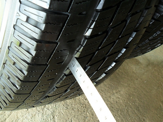 ยาง16กระบะสูง โตโย265-70-R16 ลงพื้นปี14 (2เส้น1,800)ดอกหนา1 ซม.