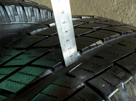 ยาง16กระบะสูง โตโย265-70-R16 ลงพื้นปี14 (2เส้น1,800)ดอกหนา1 ซม.