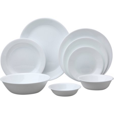ขายจานชุด ยี่ห้อCORELLE 76ชิ้น ของใหม่ จากนอก