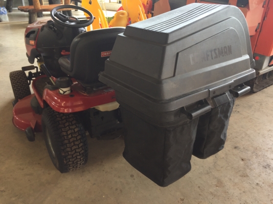 รถตัดหญ้า 21แรง Craftsman รุ่นแพลตตินั่ม ฝาครอบเครื่องเป็นเหล็ก