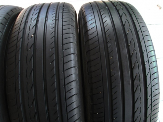 ขายยาง YOKOHAMA DB 195-65-15 ปี15 งามๆ 1ชุด