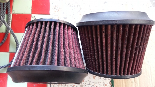 ขายกรองอากาศ เก่ายุ่น พอใช้ได้ ตำหนิผ้ากรองไม่ค่อยสวย ราคาอันละ 500 บาท+50 ส่งให้