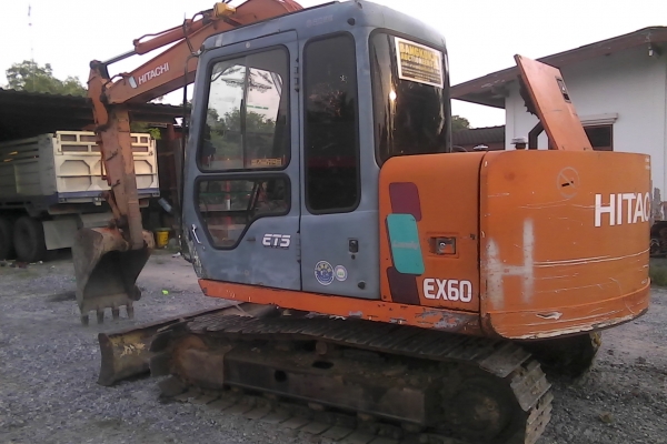 ขายฮิตาชิEx60-3สภาพเดิมๆๆเครื่องดีปั้มแรงช่วงล่างเต็มพร้อมใช้