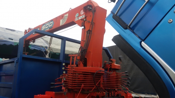 .HINO.FL1J-เครื่อง.JO8C.เครนยูนิค.5ตัน.4ปลอก.ท้องV.ช่วงยาว.7,50เมตร.สภาพสวย.พร้อมใช้.ราคา.1,385,000.บ