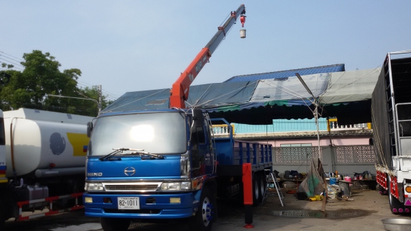 .HINO.FL1J-เครื่อง.JO8C.เครนยูนิค.5ตัน.4ปลอก.ท้องV.ช่วงยาว.7,50เมตร.สภาพสวย.พร้อมใช้.ราคา.1,385,000.บ