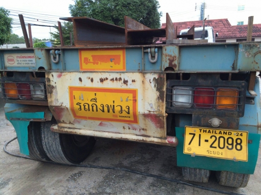 หางสามมิตร สามเพลาแท้ 12 เมตร รถใช้งานทุกวัน ราคา 345,000 บาท