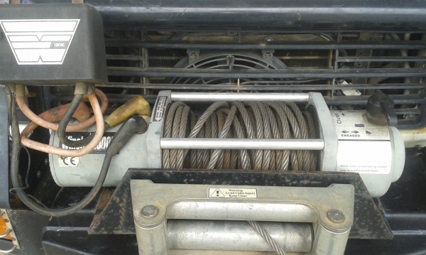 TOP SPEED 12000 LB DC12Vพร้อมรีโมทครบชุด