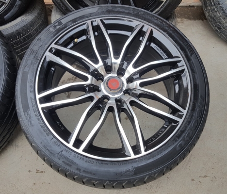 ขายล้อSAMURAI AZURA 17 4รู100-114 พร้อมยาง 4 ล้อ ขายล้อSAMURAI AZURA 17 4รู100-114 พร้อมยาง 4 ล้อ