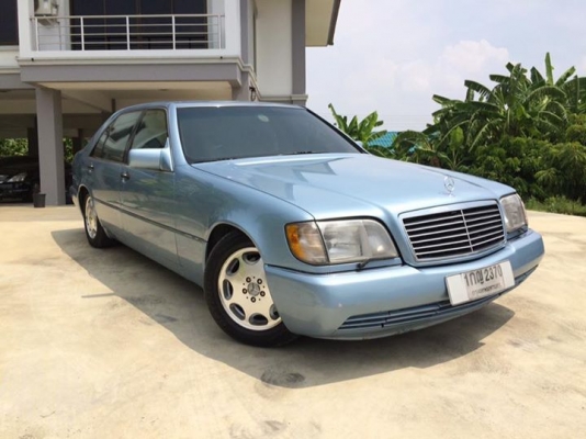 ขาย benz 500 เถ้าแก่โรงสี สภาพนางฟ้า สวยใสไร้ที่ติ สีฟ้า ปี92 ซันลูป ประตูดูด เบาะหลังปรับเอนได้